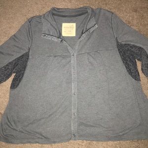 Free people lace inlet top